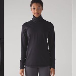 NWT Lululemon Hill and Valley Turtleneck Black 10